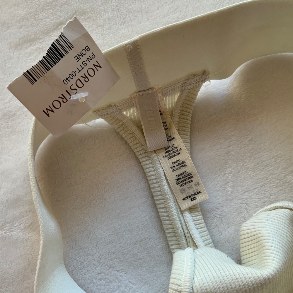 SKIMS Cotton Rib Thong - Picture 4 of 5